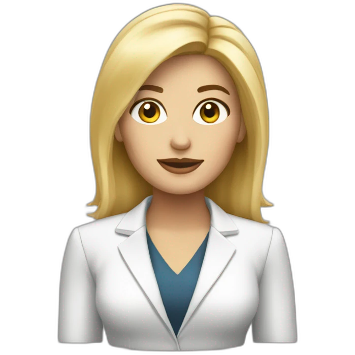 create an blondie women executive emoji emoji