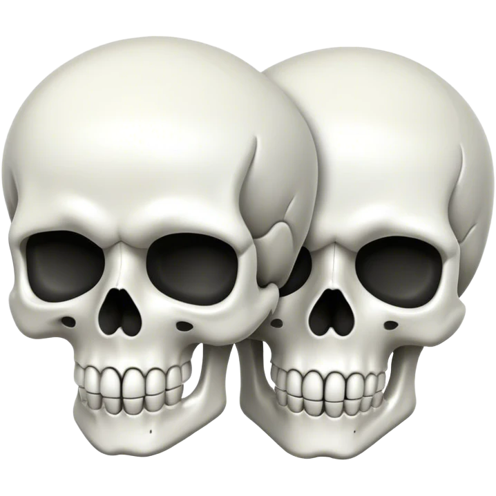 Skulls emoji