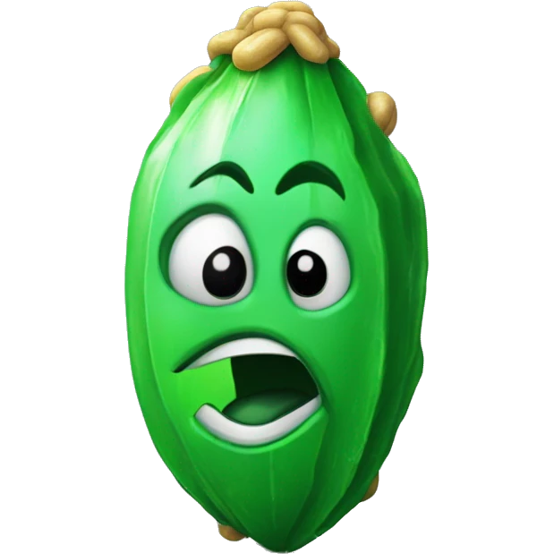 Kryptonite with a worm emoji