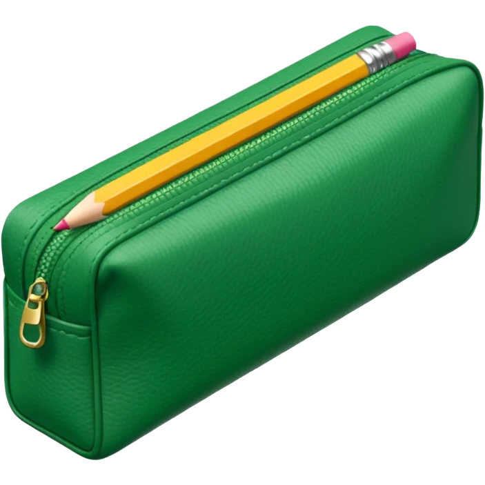 green Pencil Case emoji