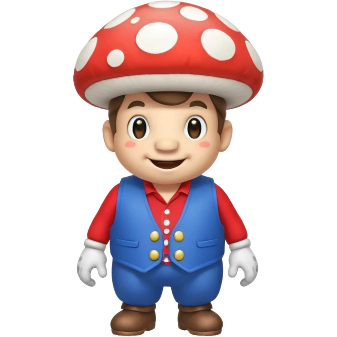 Toad from mario emoji