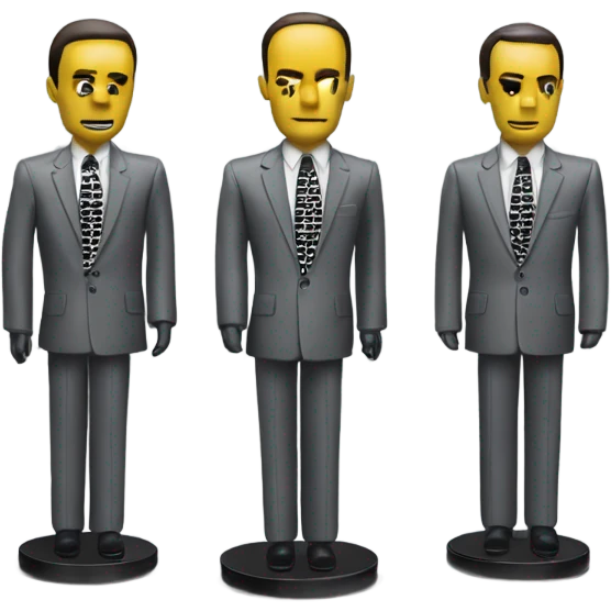 Kraftwerk mannequins emoji
