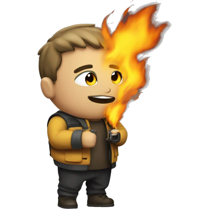 big fat pyro emoji