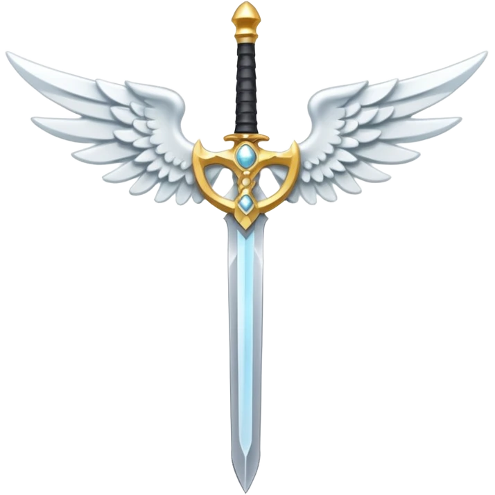 angel sword emoji