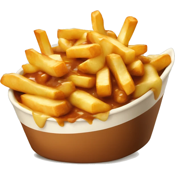 poutine qui mange poutine emoji