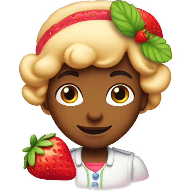 strawberry shortcake  emoji