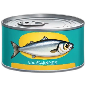 can of sardines emoji