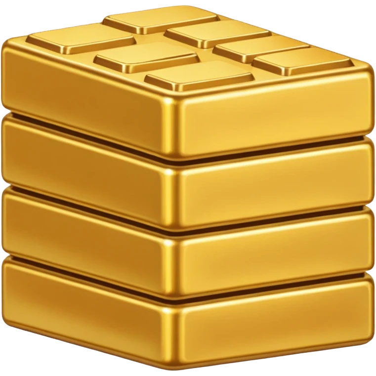 gold bricks emoji