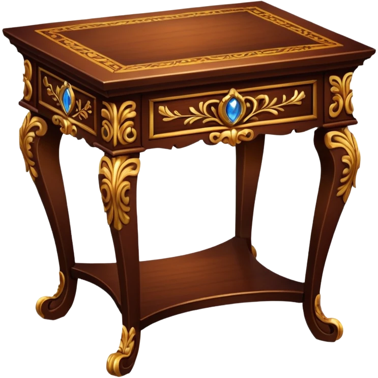 a fancy table emoji