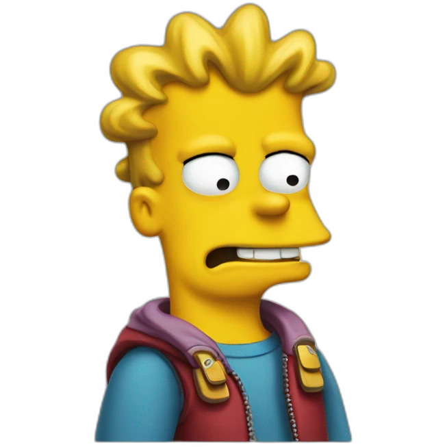 Bart Simpson emoji