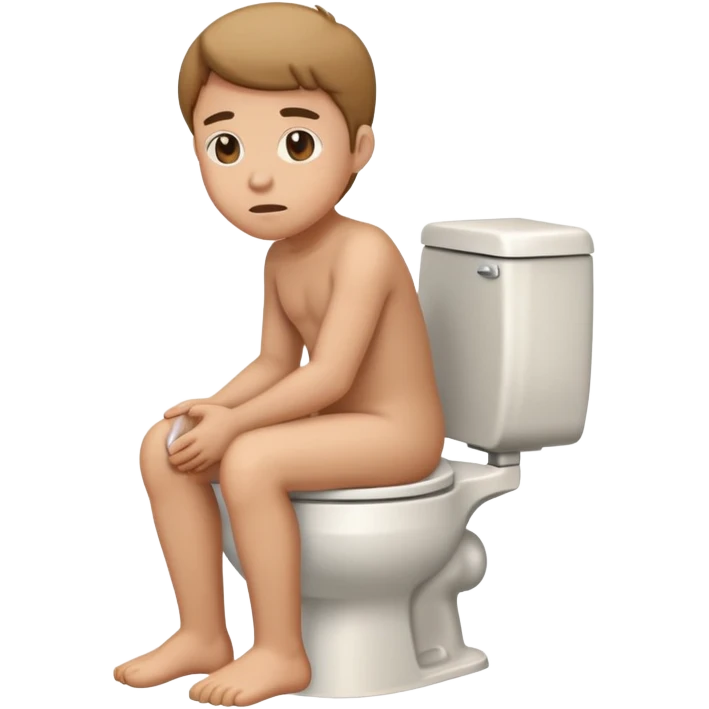 Person pooping emoji