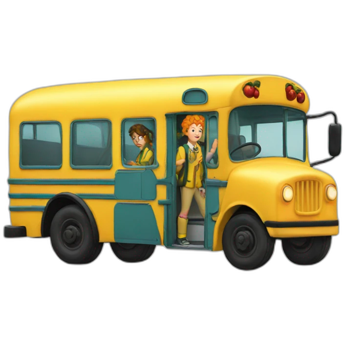 the magic school bus emoji