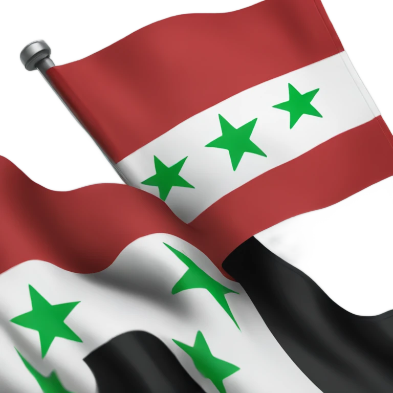 Free syria flag emoji