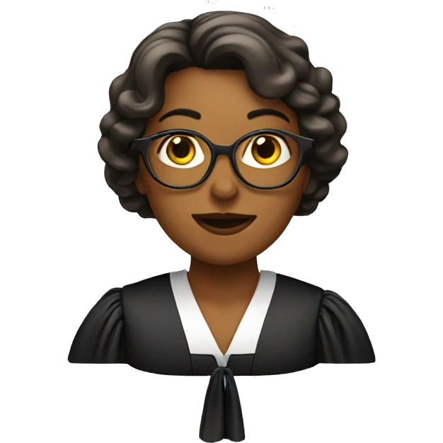 woman judge emoji