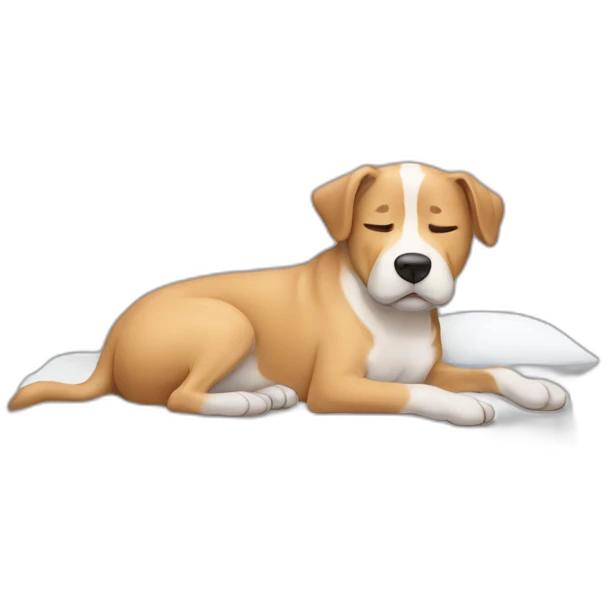 Chien qui dort emoji