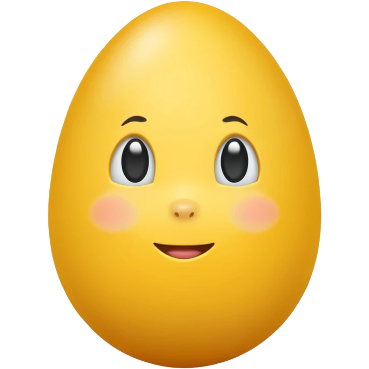 yellow egg emoji