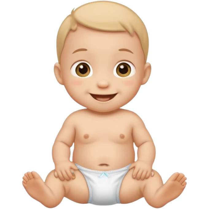 Can you show him in diaper? emoji