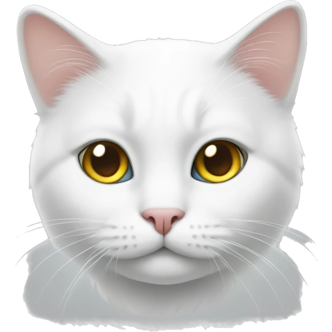 white cat emoji