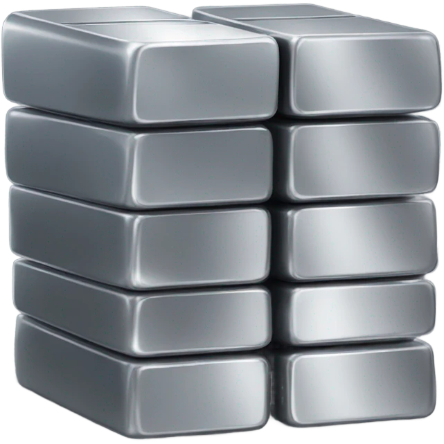 metal ingots emoji