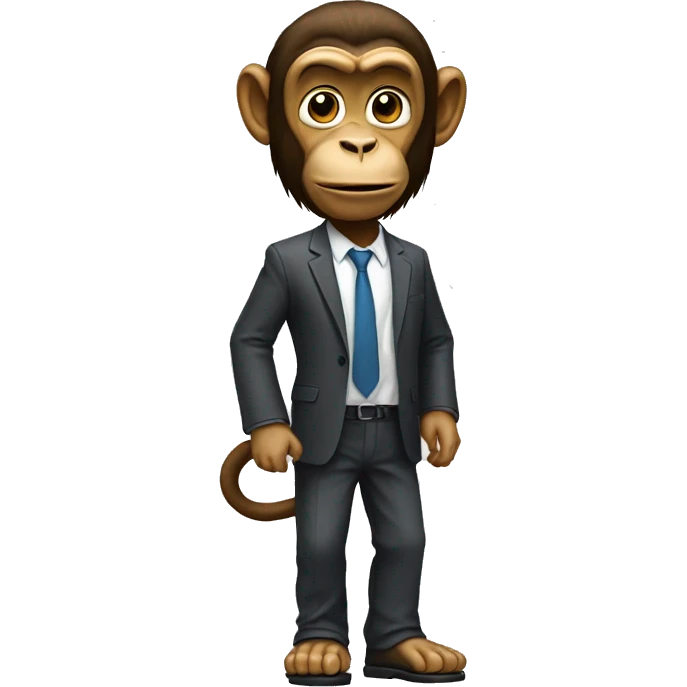 ai is a big monkey emoji