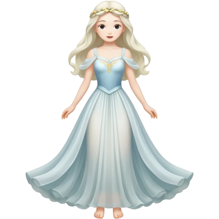 White faire emoji