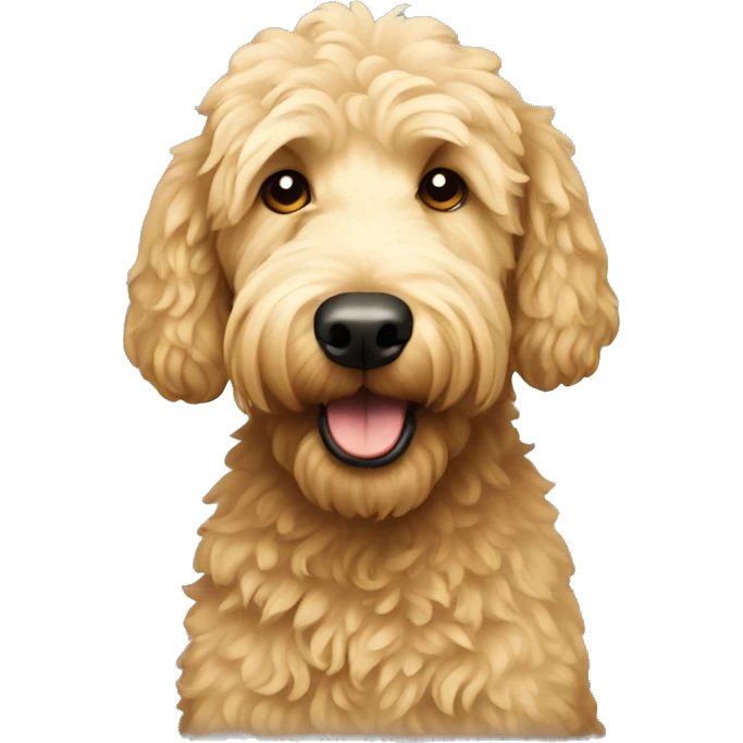 golden doodle  emoji