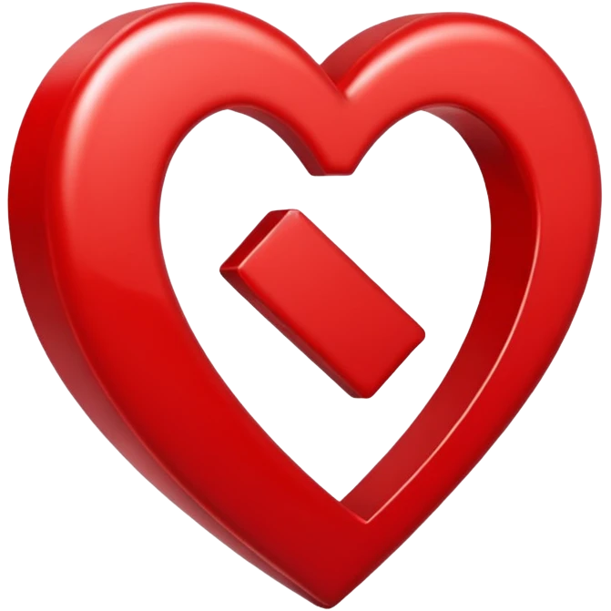 The Letter S in a Heart emoji