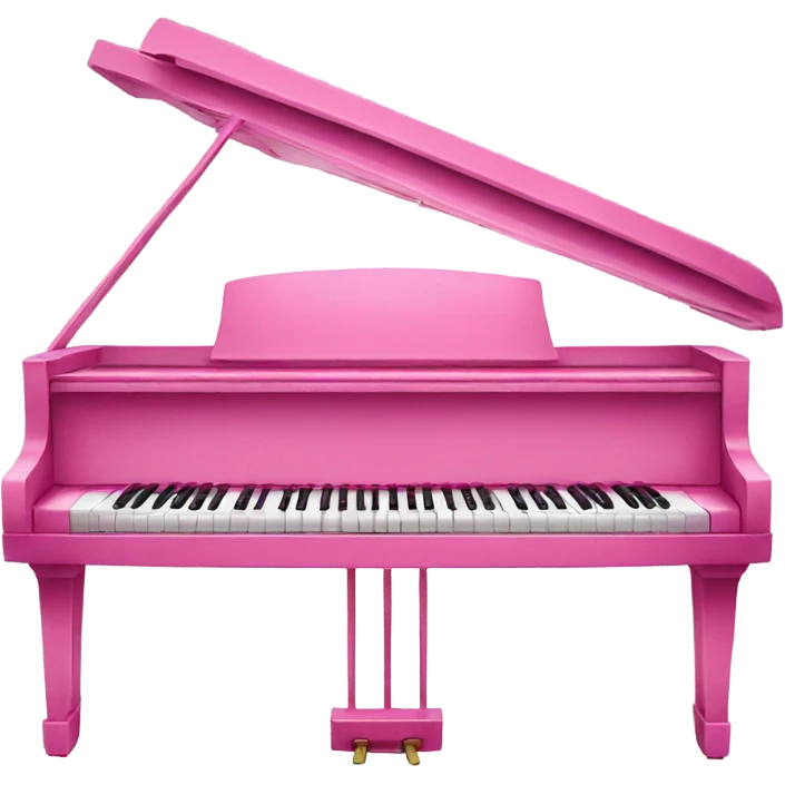 Pink piano  emoji