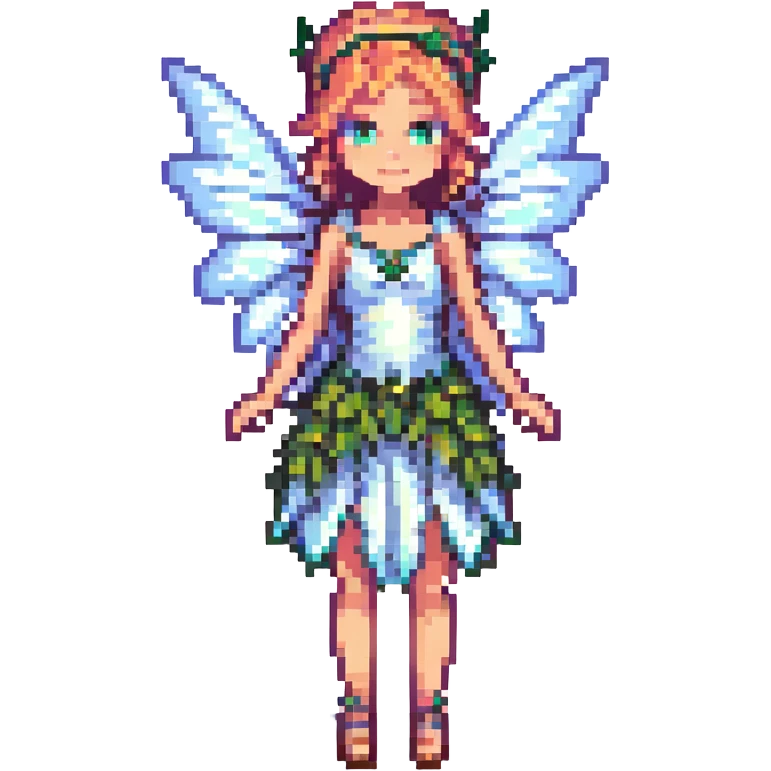 a mischievous fairy with translucent wings emoji