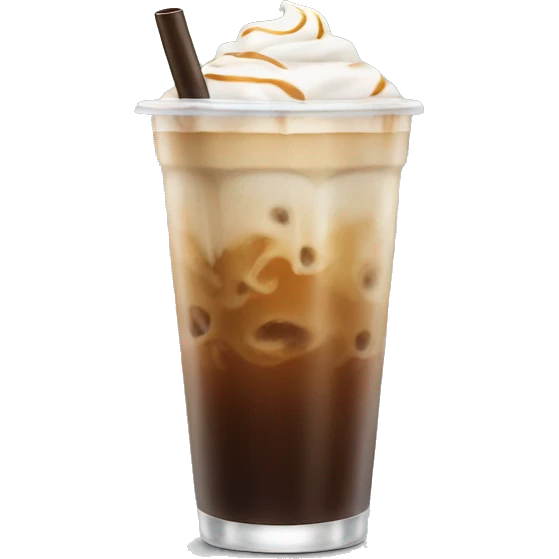 Iced macchiato  emoji