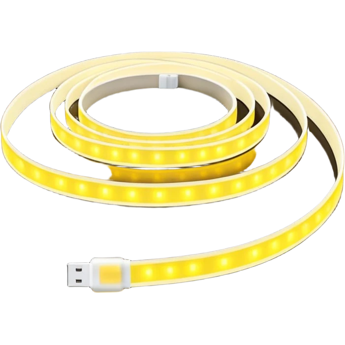 led strips yellow emoji