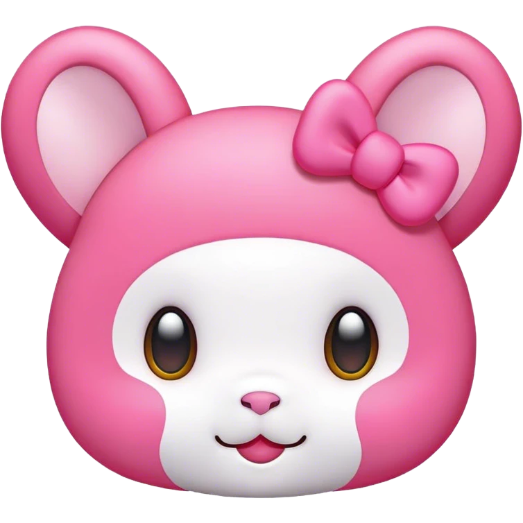my melody face  emoji