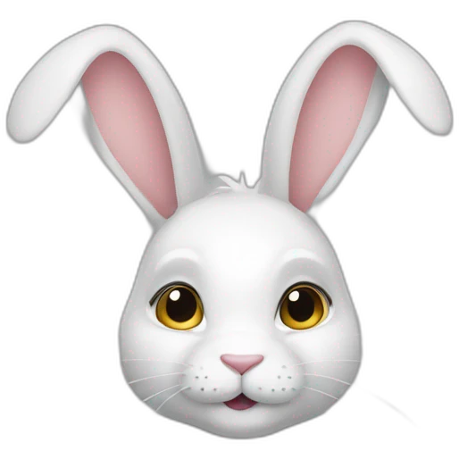 Lapin humain emoji