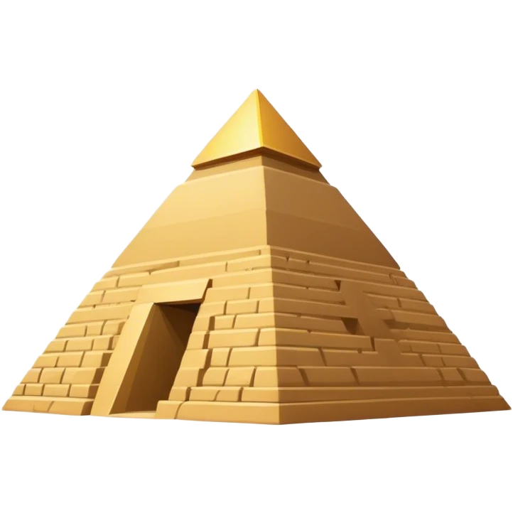 pyramid egypt, no frame emoji