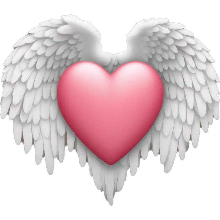 heart with angel wings emoji
