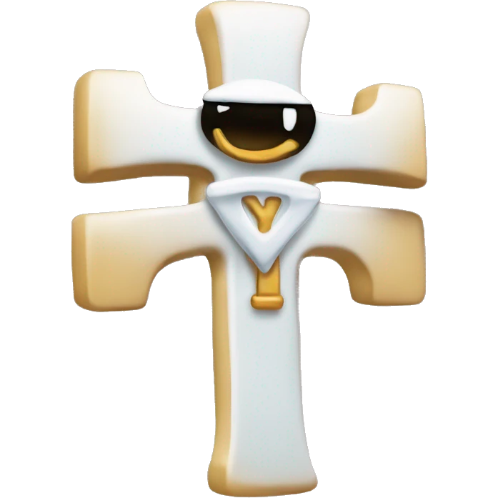 Y2K cross emoji