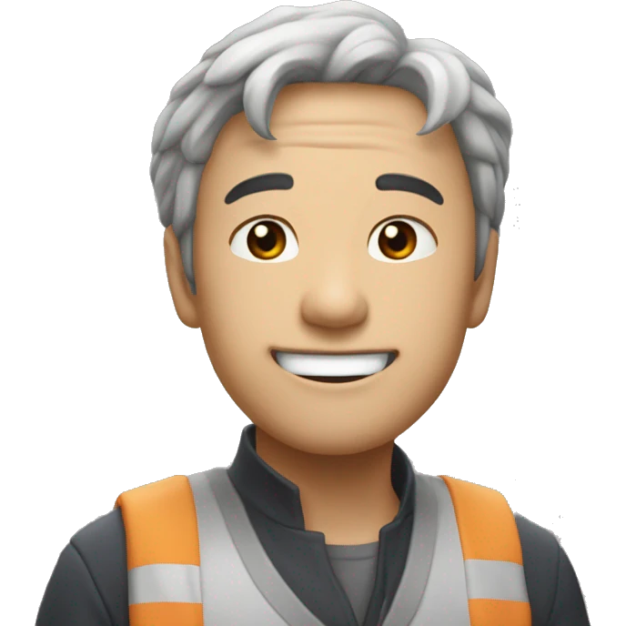 구름 위에 있는 우주인 emoji