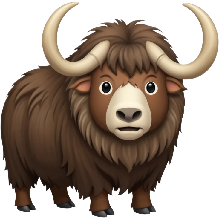 Muskox emoji