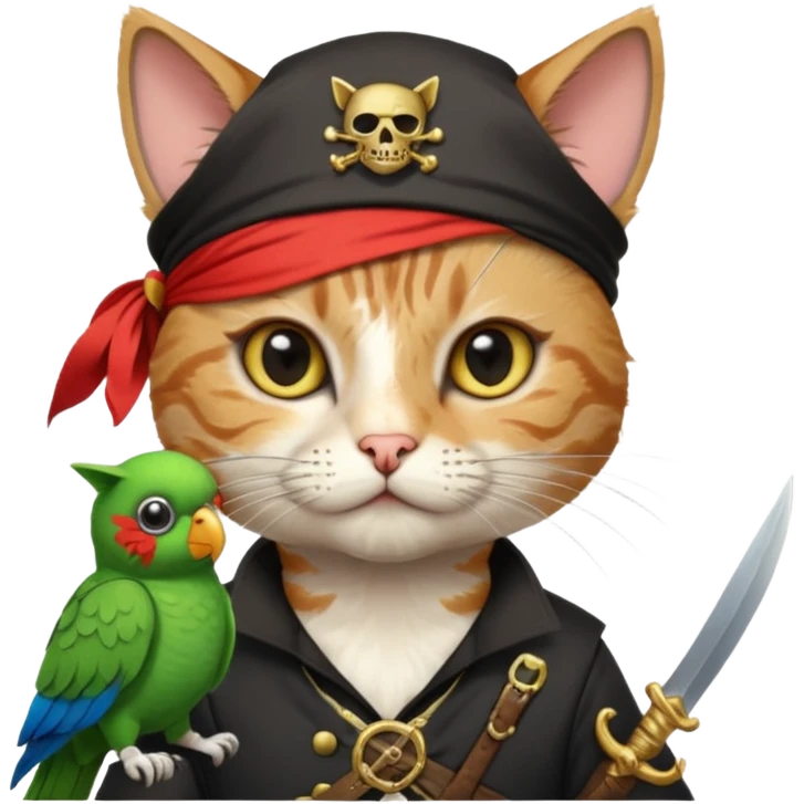 cat+pirates emoji