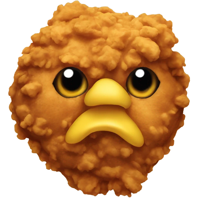 Fried chicken emoji