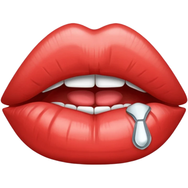 💋 but gray  emoji
