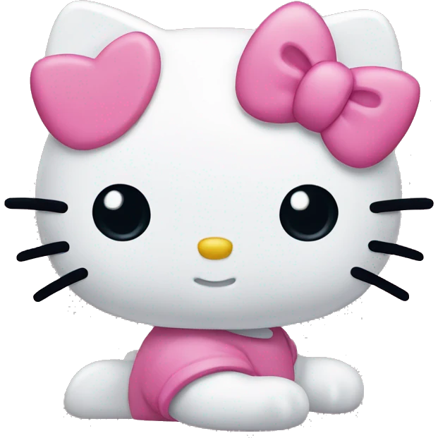 Hello kitty emoji