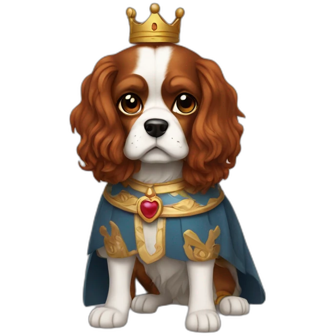 king charles caviller emoji