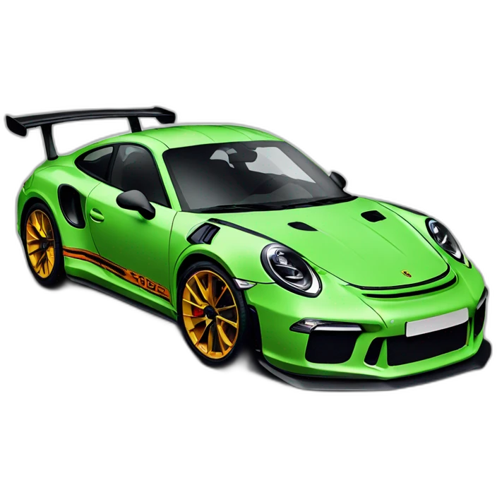 poshe 911 gt3 rs emoji