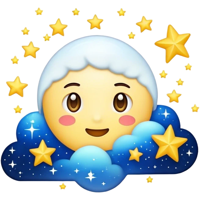 The starry sky emoji