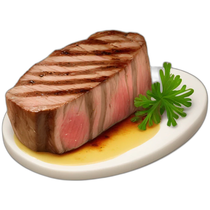 Steak blanc emoji