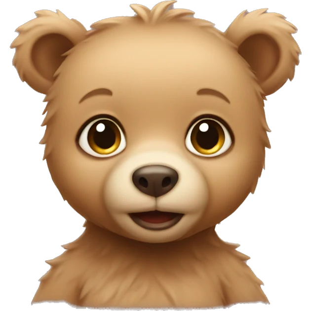 Baby bear emoji