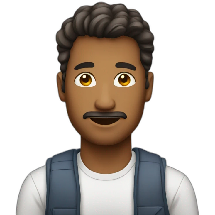 a man with phone png emoji