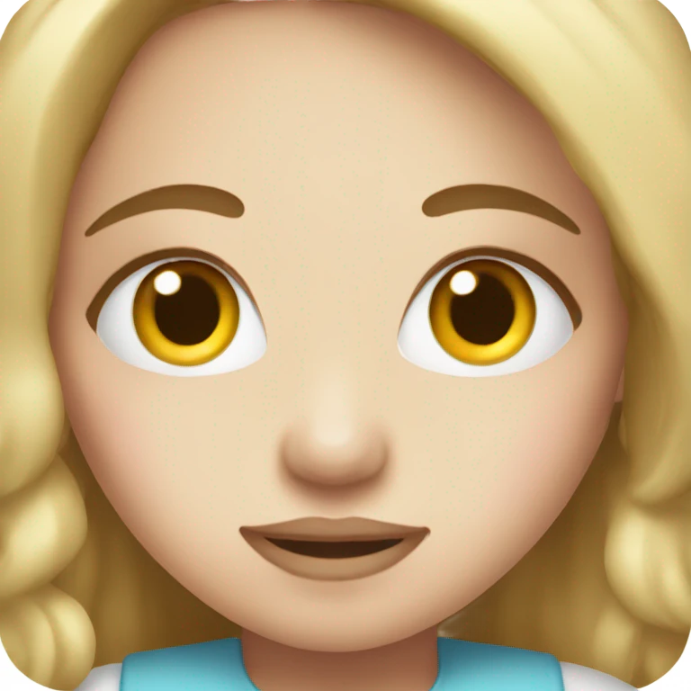 Girl with diabetes emoji