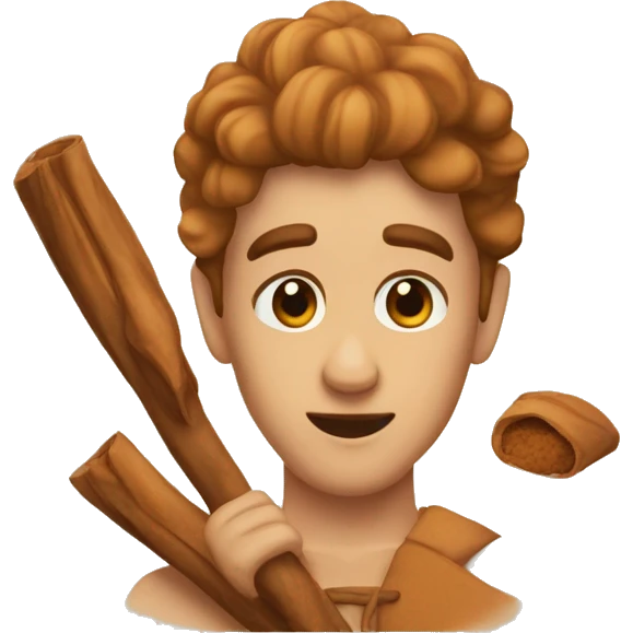 Palo de canela emoji